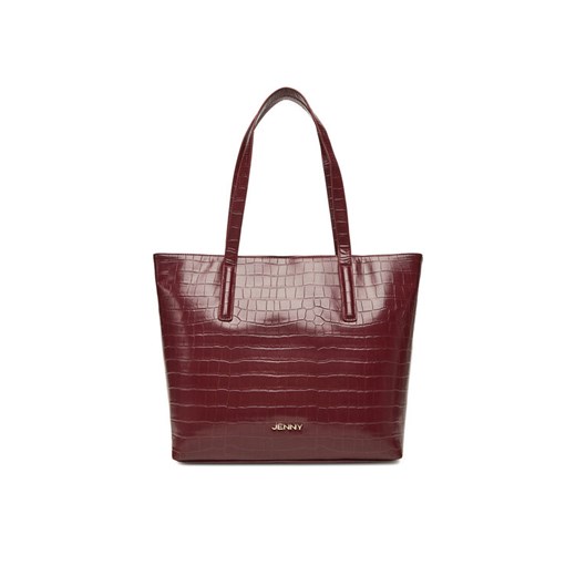 JENNY Torebka C-JEN-L-011-08 Bordowy ze sklepu MODIVO w kategorii Torby Shopper bag - zdjęcie 185426558