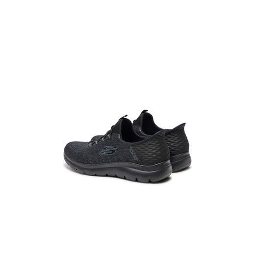 Skechers Sneakersy Key Pace 232469 BBK Czarny Skechers 45_5 MODIVO
