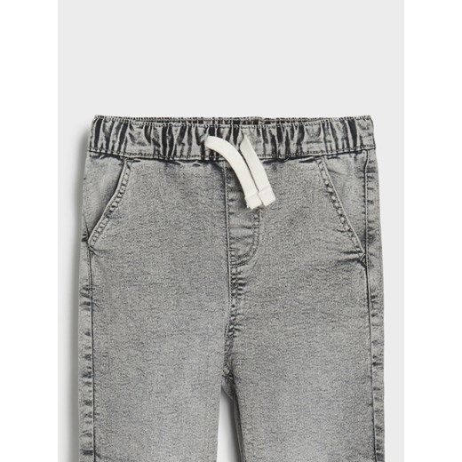 Sinsay - Jeansy cargo jogger - szary Sinsay 122 (6-7 l) Sinsay