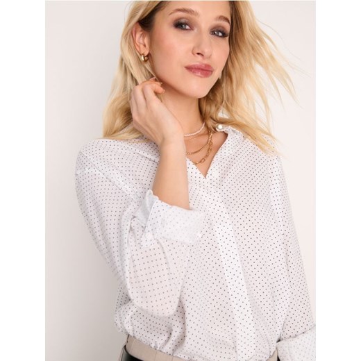 Sinsay - Wiskozowa koszula w kropki - Inny Sinsay XXL promocyjna cena Sinsay