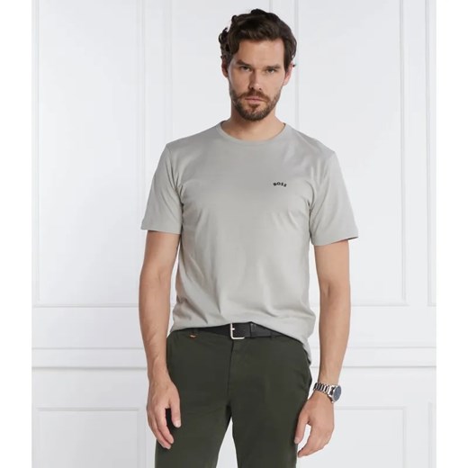 BOSS GREEN T-shirt Tee Curved | Regular Fit ze sklepu Gomez Fashion Store w kategorii T-shirty męskie - zdjęcie 185427707