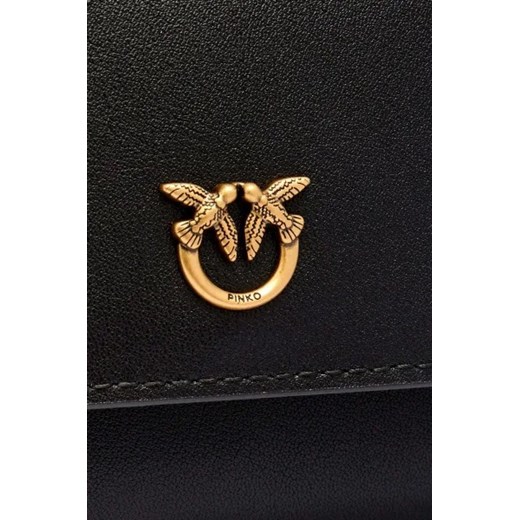 Pinko Skórzana kopertówka/portfel LOVE TINY BIRDS Pinko OS Gomez Fashion Store