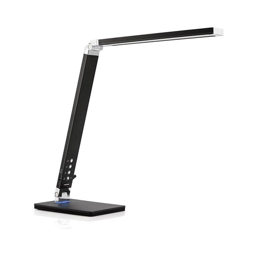Wenko Lampa stołowa LED w kolorze czarnym  - 34 x 40 cm ze sklepu Limango Polska w kategorii Oświetlenie - zdjęcie 185429388