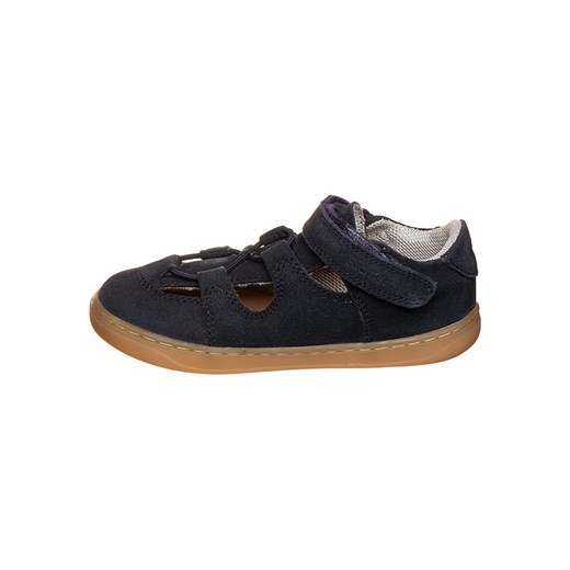 Richter Shoes Skórzane półsandały w kolorze granatowym ze sklepu Limango Polska w kategorii Sandały dziecięce - zdjęcie 185429507