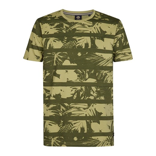 Petrol Industries Koszulka w kolorze khaki - id: 16986008 - marki Petrol Industries - 185429515 Petrol Industries Koszulka w kolorze khaki ze sklepu Limango Polska w kategorii T-shirty męskie - zdjęcie 185429515