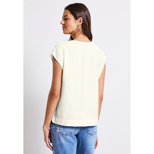 Street One Koszulka w kolorze kremowym Street One 40 okazja Limango Polska