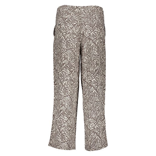 Street One Spodnie w kolorze jasnobrązowo-białym Street One W38/L26 Limango Polska promocyjna cena