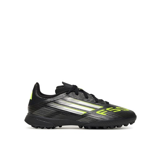 Buty do piłki nożnej adidas F50 League Turf Boots Kids JH9999 Czarny ze sklepu eobuwie.pl w kategorii Buty sportowe dziecięce - zdjęcie 185430397