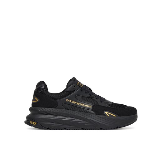 Sneakersy EA7 Emporio Armani 7X000342 AF18617 MZ177 Czarny ze sklepu eobuwie.pl w kategorii Buty sportowe męskie - zdjęcie 185430406
