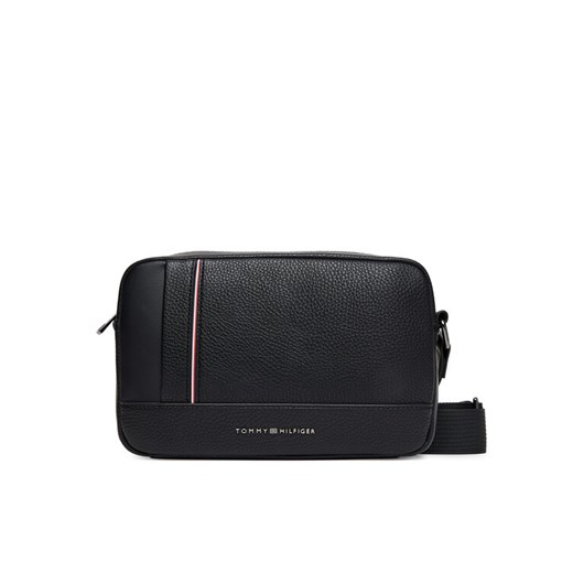 Saszetka Tommy Hilfiger Th Central Ew Reporter AM0AM13635 Czarny ze sklepu eobuwie.pl w kategorii Saszetki - zdjęcie 185430445