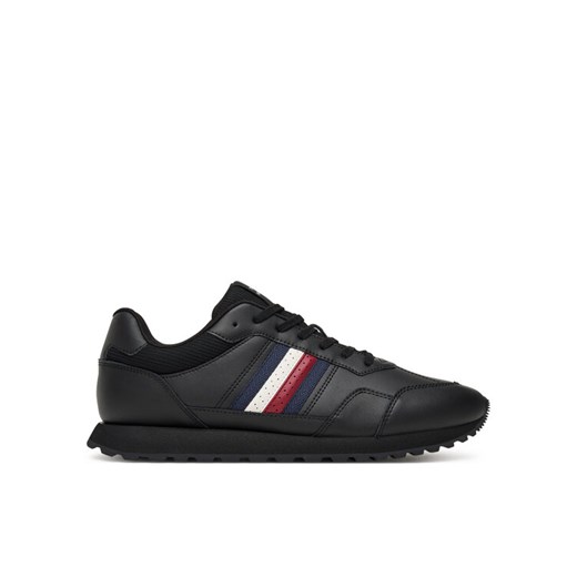 Sneakersy Tommy Hilfiger New Runner Eva Stripes FM0FM05637 Czarny ze sklepu eobuwie.pl w kategorii Buty sportowe męskie - zdjęcie 185430458