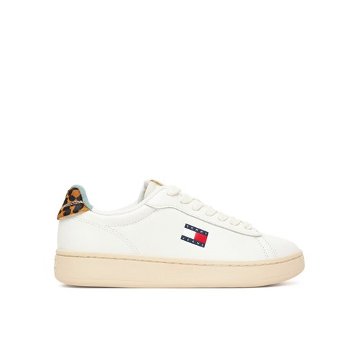 Sneakersy Tommy Jeans Archive '98 Leopard EN0EN02909 Biały ze sklepu eobuwie.pl w kategorii Buty sportowe damskie - zdjęcie 185430518