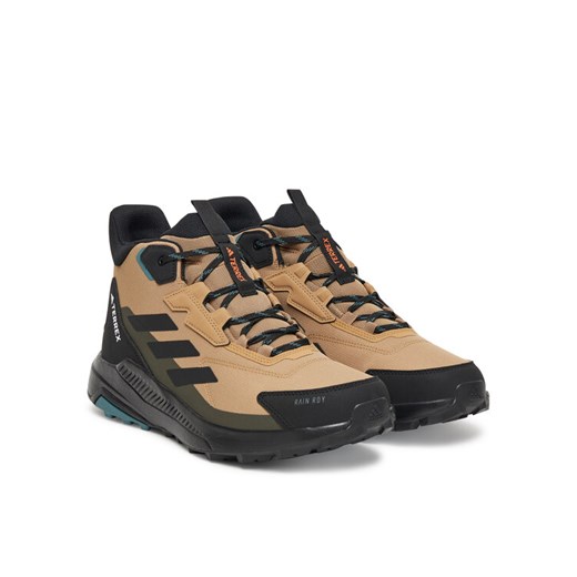 Trekkingi adidas Terrex Anylander Mid Rain.Rdy JQ9963 Brązowy 40_23 eobuwie.pl