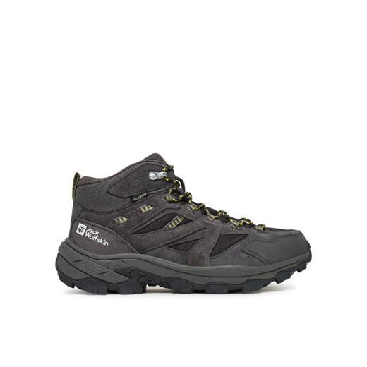 Trekkingi Jack Wolfskin Vojo Tour Texapore Mid A62072 Beżowy ze sklepu eobuwie.pl w kategorii Buty trekkingowe męskie - zdjęcie 185430549