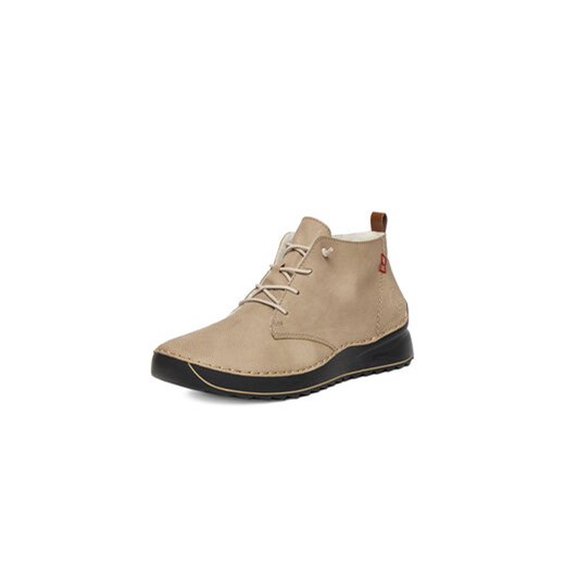 Botki Rieker 51510-60 Beżowy Rieker 37 eobuwie.pl