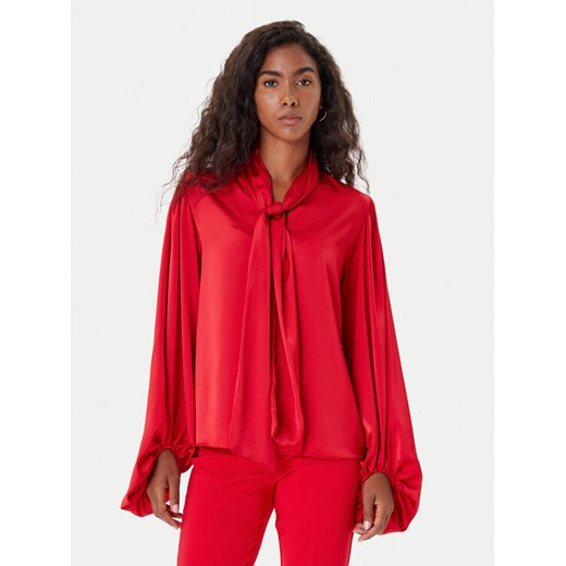 Rinascimento Bluzka CFC0126202003 Czerwony Loose Fit ze sklepu MODIVO w kategorii Bluzki damskie - zdjęcie 185431329