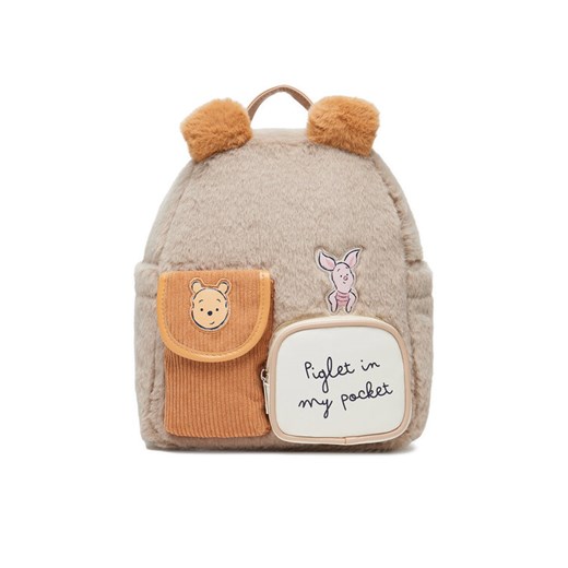 Winnie The Pooh Plecak CEO-ACCCS-AW25-202WTP Brązowy ze sklepu MODIVO w kategorii Plecaki dla dzieci - zdjęcie 185431365