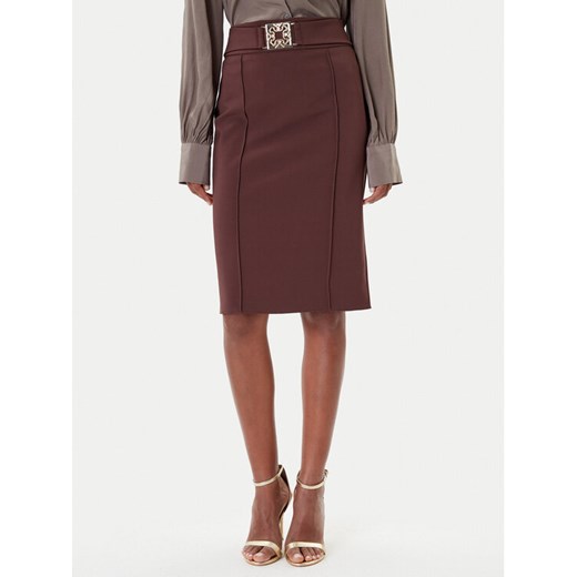 Rinascimento Spódnica ołówkowa CFC0126212003 Brązowy Slim Fit Rinascimento M MODIVO