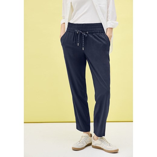 Cecil Spodnie w kolorze granatowym Cecil M/L28 wyprzedaż Limango Polska