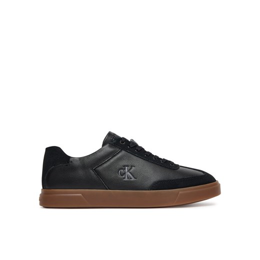 Sneakersy Calvin Klein Low Pro Cups Lth Mix Mg HW0HW02825 Czarny ze sklepu eobuwie.pl w kategorii Buty sportowe damskie - zdjęcie 185434335