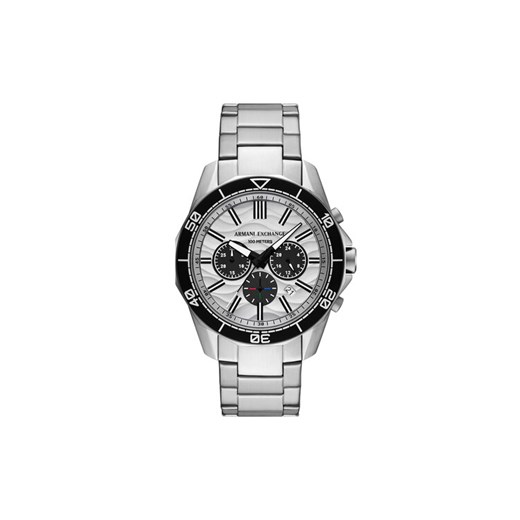 Zegarek Armani Exchange Spencer AX1969 Srebrny ze sklepu eobuwie.pl w kategorii Zegarki - zdjęcie 185434379