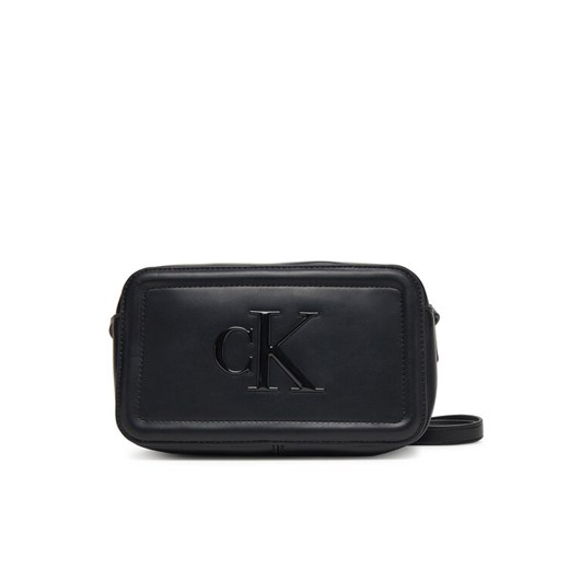 Torebka Calvin Klein Bold Ck Camera Bag LV04F3220G Czarny ze sklepu eobuwie.pl w kategorii Listonoszki - zdjęcie 185434419