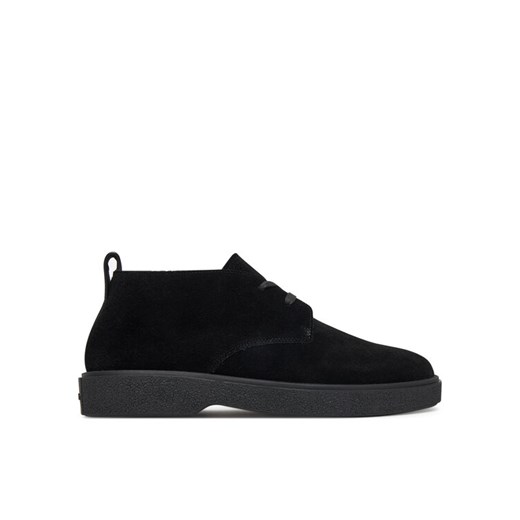 Sneakersy Calvin Klein Text Rubber Desert Boot Su HM0HM01978 Czarny ze sklepu eobuwie.pl w kategorii Buty sportowe męskie - zdjęcie 185434436