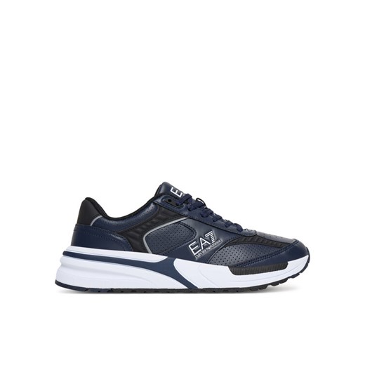 Sneakersy EA7 Emporio Armani 7X000360 AF19082 MZ169 Niebieski ze sklepu eobuwie.pl w kategorii Buty sportowe męskie - zdjęcie 185434445
