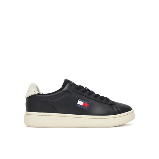 Sneakersy Tommy Jeans Tjw Archive Court EN0EN02815 Czarny ze sklepu eobuwie.pl w kategorii Buty sportowe damskie - zdjęcie 185434495