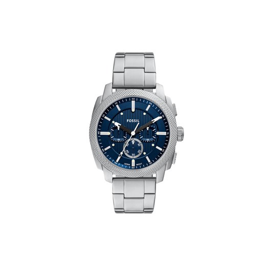 Zegarek Fossil Machine Chronograph FS6096 Srebrny ze sklepu eobuwie.pl w kategorii Zegarki - zdjęcie 185434497