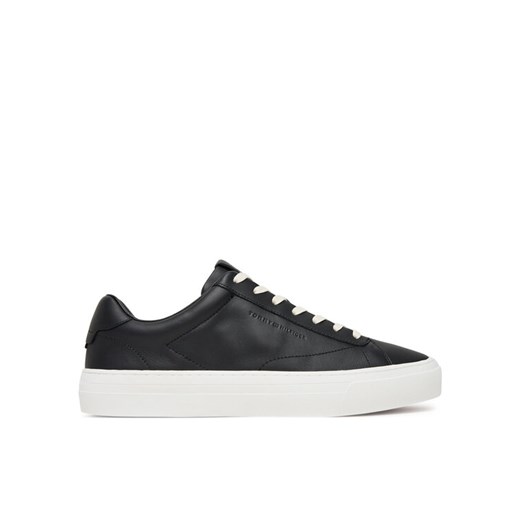 Sneakersy Tommy Hilfiger Premium Dress Cupsole FM0FM05572 Czarny ze sklepu eobuwie.pl w kategorii Buty sportowe męskie - zdjęcie 185434535