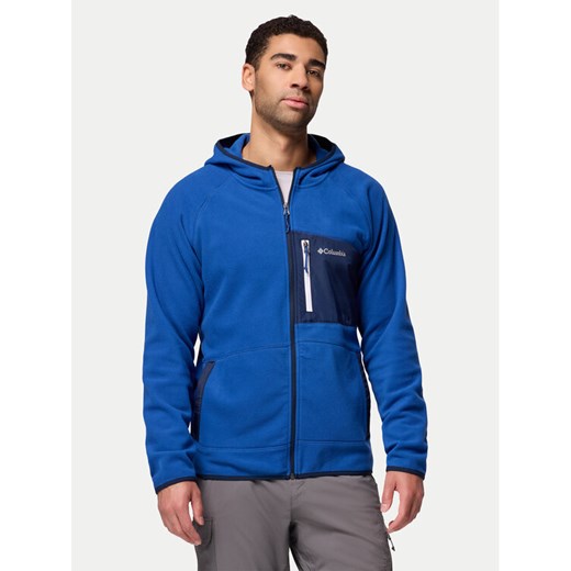 Columbia Polar Fast Trek™ 2135701 Niebieski Regular Fit ze sklepu MODIVO w kategorii Bluzy męskie - zdjęcie 185435488