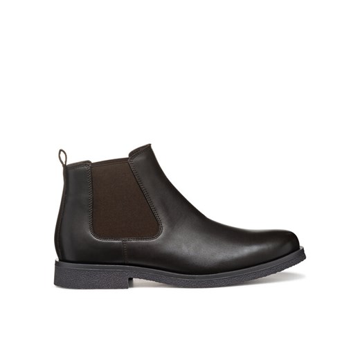 Geox Sztyblety Uomo Claudio U2658A 00043 C6009 Brązowy ze sklepu MODIVO w kategorii Buty zimowe męskie - zdjęcie 185435499