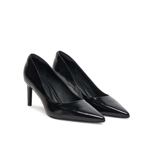 Calvin Klein Szpilki Ess Stiletto 70 Shiny Lth HW0HW02828 Czarny Calvin Klein 37 MODIVO