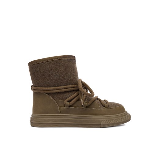 DeeZee Śniegowce DZ-AW08 Khaki ze sklepu MODIVO w kategorii Śniegowce damskie - zdjęcie 185435547