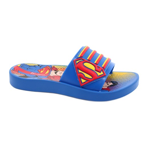 Klapki Ipanema chłopięce spiderman niebieskie ze sklepu ButyModne.pl w kategorii Klapki dziecięce - zdjęcie 185436715
