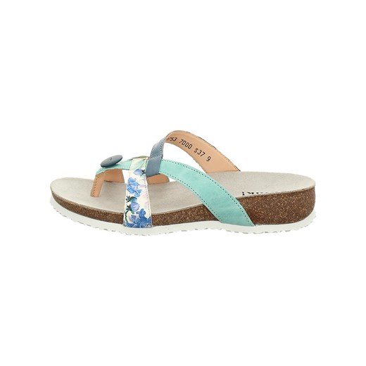 Think! Skórzane klapki ze wzorem ze sklepu Limango Polska w kategorii Klapki damskie - zdjęcie 185437067