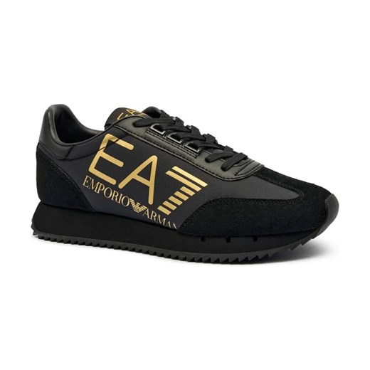 EA7 Sneakersy | z dodatkiem skóry ze sklepu Gomez Fashion Store w kategorii Buty sportowe męskie - zdjęcie 185437458