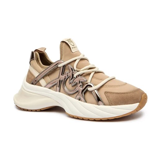 Pinko Sneakersy ARIEL 01 | z dodatkiem skóry ze sklepu Gomez Fashion Store w kategorii Buty sportowe damskie - zdjęcie 185437469