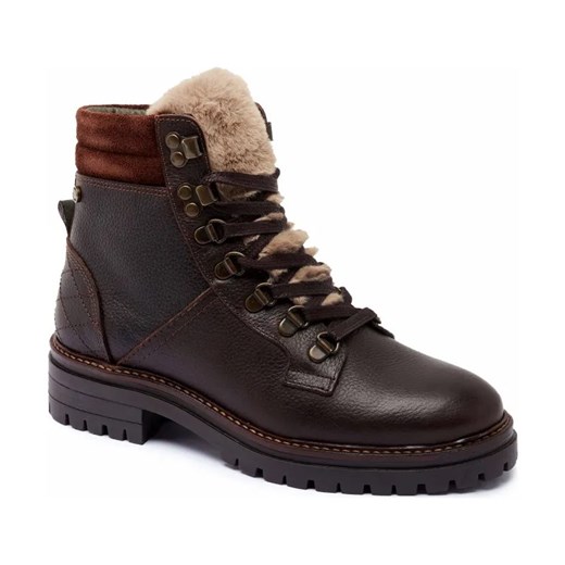 Barbour Skórzane botki Bamburgh ze sklepu Gomez Fashion Store w kategorii Workery damskie - zdjęcie 185437478