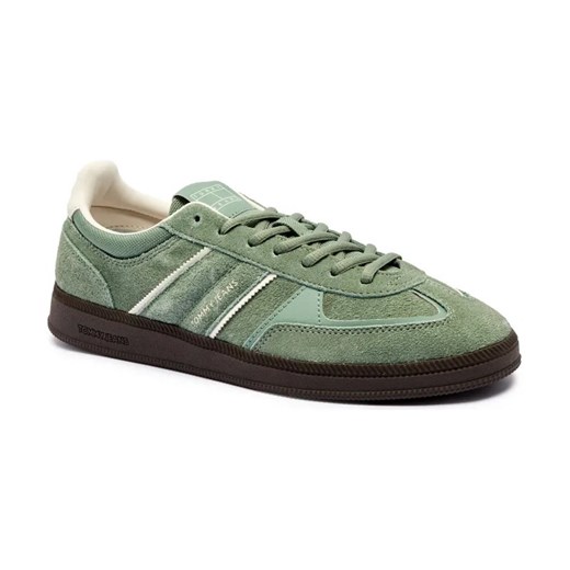 Tommy Jeans Skórzane sneakersy GREENWICH EDGE ze sklepu Gomez Fashion Store w kategorii Buty sportowe męskie - zdjęcie 185437486