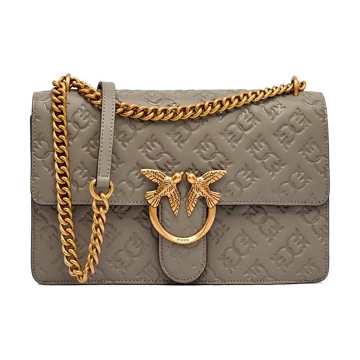 Pinko Skórzana torebka na ramię LOVE ONE CLASSIC DC ze sklepu Gomez Fashion Store w kategorii Listonoszki - zdjęcie 185437556