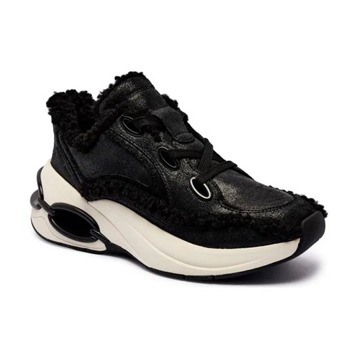 Michael Kors Skórzane sneakersy TONI | shearling ze sklepu Gomez Fashion Store w kategorii Buty sportowe damskie - zdjęcie 185437696
