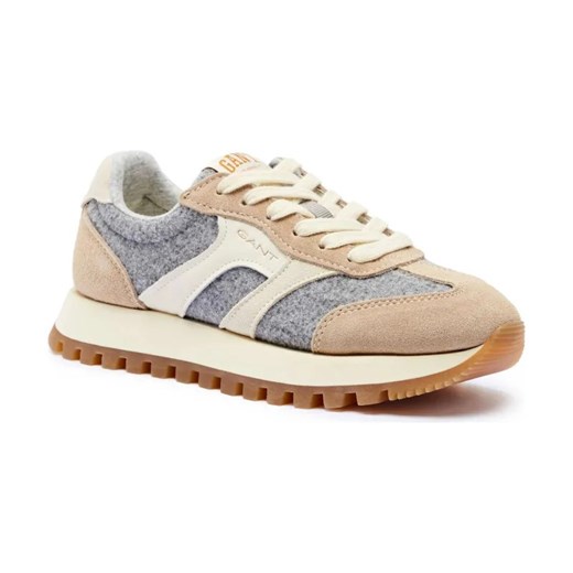 Gant Wełniane sneakersy Caffay | z dodatkiem skóry ze sklepu Gomez Fashion Store w kategorii Buty sportowe damskie - zdjęcie 185437718