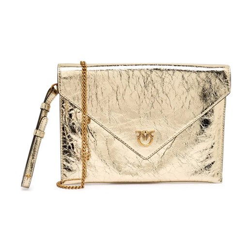 Pinko Skórzana kopertówka FLAT PURSE ze sklepu Gomez Fashion Store w kategorii Kopertówki - zdjęcie 185437727