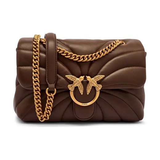 Pinko Skórzana torebka na ramię LOVE PUFF CLASSIC CL ze sklepu Gomez Fashion Store w kategorii Kopertówki - zdjęcie 185437748