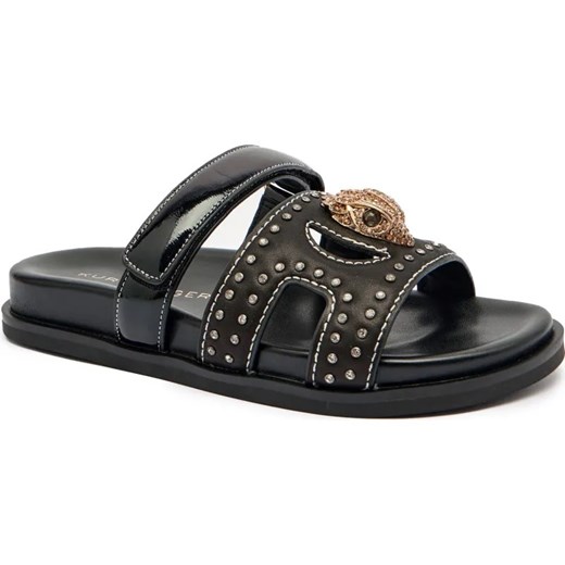 Kurt Geiger Skórzane klapki 225-EAGLE ze sklepu Gomez Fashion Store w kategorii Klapki damskie - zdjęcie 185437876