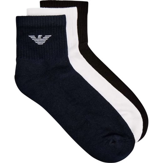 Emporio Armani Skarpety 3-pack ze sklepu Gomez Fashion Store w kategorii Skarpetki męskie - zdjęcie 185437949