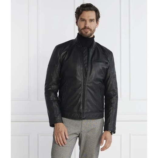 Joop! Skórzana kurtka Doub | Regular Fit ze sklepu Gomez Fashion Store w kategorii Kurtki męskie - zdjęcie 185437958