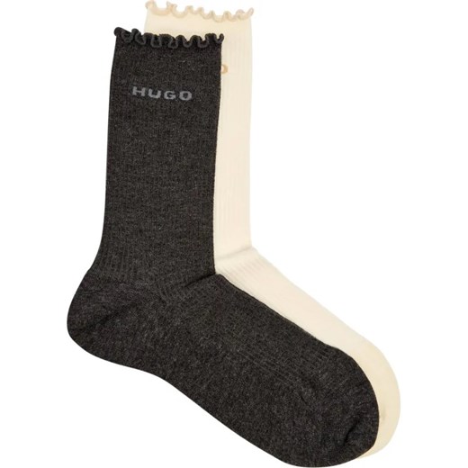 Hugo Bodywear Skarpety 2-pack ze sklepu Gomez Fashion Store w kategorii Skarpetki damskie - zdjęcie 185440538